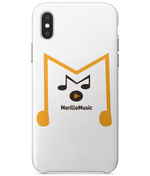 IPHONE X FULL WRAP CASE MORILLO MUSIC LOGO Phone Cases - MORILLO ENTERPRISE 