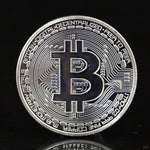 Gold Plated Bitcoin Coin Collectible BTC Coin Art Collection Gift Physical Metal Antique Imitation Home Party Decoration Trending products - August 2018 - MORILLO ENTERPRISE 