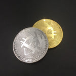 Gold Plated Bitcoin Coin Collectible BTC Coin Art Collection Gift Physical Metal Antique Imitation Home Party Decoration Trending products - August 2018 - MORILLO ENTERPRISE 