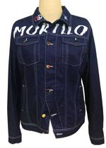 DENIM JACKET WITH PRINT Denim & Jeans - MORILLO ENTERPRISE 