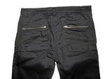 SLIM FITTED COTTON TWILL ZIPPED PANT Pants - MORILLO ENTERPRISE 