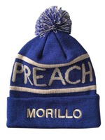 PREACH MORILLO LOGO STRIPED POM BEANIE Beanie, Accessories - MORILLO ENTERPRISE 