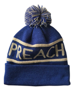 PREACH MORILLO LOGO STRIPED POM BEANIE Beanie, Accessories - MORILLO ENTERPRISE 