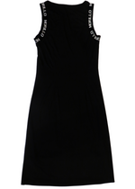 BAND JACQUARD LOGO SLEEVELESS DRESS Dress - MORILLO ENTERPRISE 