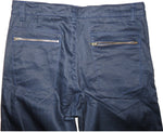 SLIM FITTED COTTON TWILL ZIPPED PANT Pants - MORILLO ENTERPRISE 