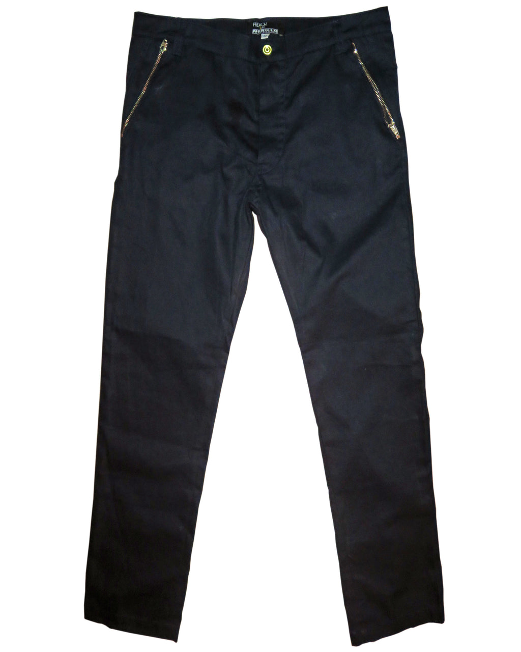 SLIM FITTED COTTON TWILL ZIPPED PANT Pants - MORILLO ENTERPRISE 